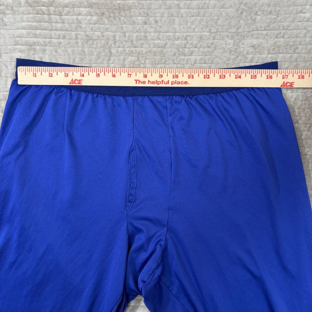 Patagonia‎ Capilene Mens XL Blue Base Layer Thermal Pants Leggings Made in USA